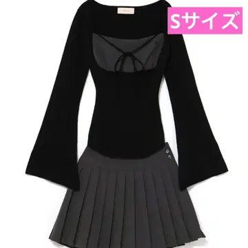 andmary Gisele 니트 세트업 그레이