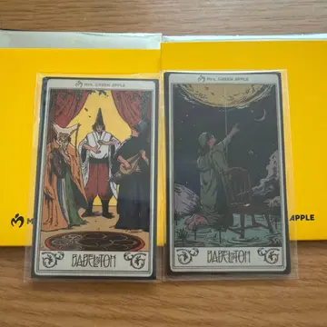 Mrs. GREEN APPLE 바벨탑 카드 2세트 B C