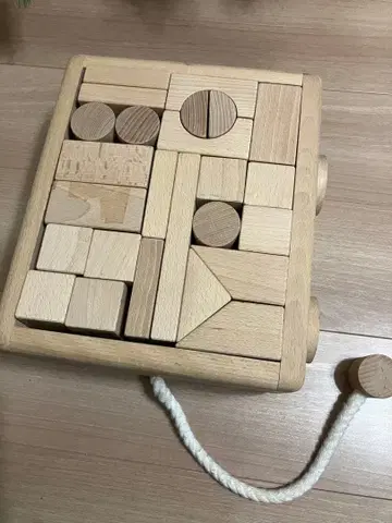 나무 블록 세트