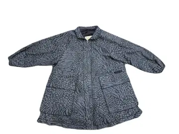 N925 이타리야 GK 블랙 표범 무늬 집업 자켓