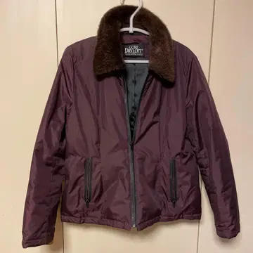 GORE DRYLOFT 퍼 후드 퍼플 점퍼