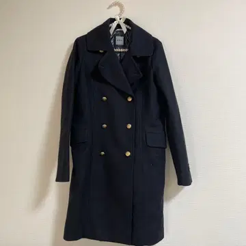 새상품급 타트라스, 네이비 울 피코트 골드 버튼