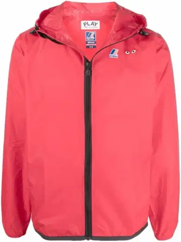 K-Way PLAY 빨간색 나일론 자켓