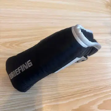 BRIEFING 퍼터용 골프헤드커버 블랙/화이트