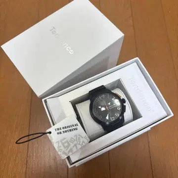 텐덴스 남성용 손목시계 박스 포함 블랙