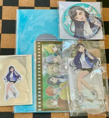 프로세카 시로이시 안즈 하피코레 복권 아크릴 스탠드 캔뱃지