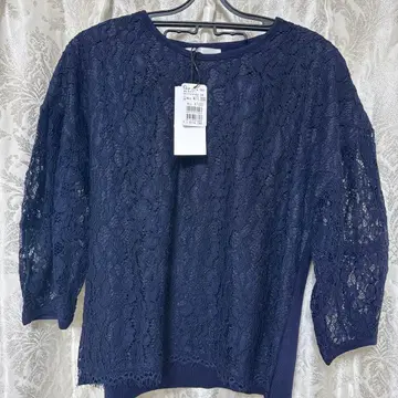 미사용 새상품 야마다야 계열 vin 네이비 스웨터