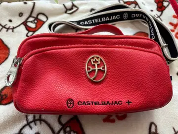 대폭 할인 중! CASTELBAJAC 레드 숄더백