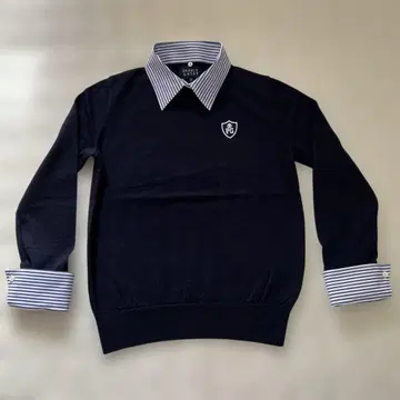 PEARY GATES 네이비 니트 골프 웨어