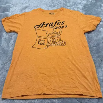 아라시 ARAFES 아라페스 2020 티셔츠 오렌지