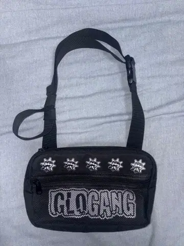 glo gang 숄더백 블랙