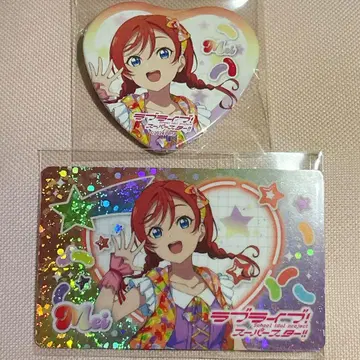 Liella! 요네메 메이 캔뱃지 홀로그램 카드