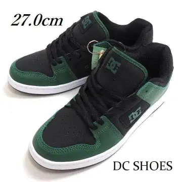 새상품 DC SHOES 만테카 4 스니커즈 그린/블랙 27cm