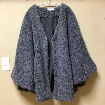 스위트마미 보아 코트 경량 마마 코트 판초 노카라 마터니티