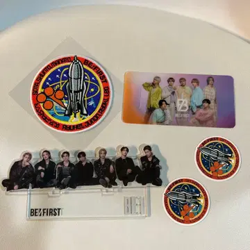 BE:FIRST 아크릴 스탠드 와펜 책갈피 스티커 세트