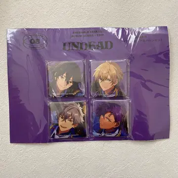 앙스타 UNDEAD TRIP 특전 캔뱃지