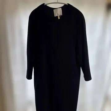 GOUT COMMUN 네이비 롱 코트 38