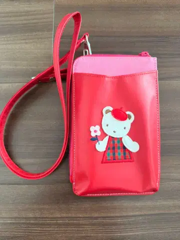 familiar 봄의 familiar 쇼 스마트폰 숄더백 빨간색 미니백