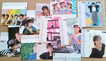 AXIA 카세트 테이프 인덱스 카드 사이토 유키