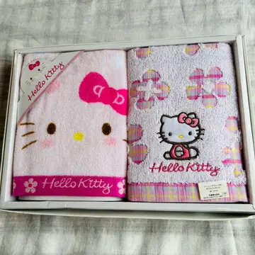 헬로키티 타월 세트 2개입
