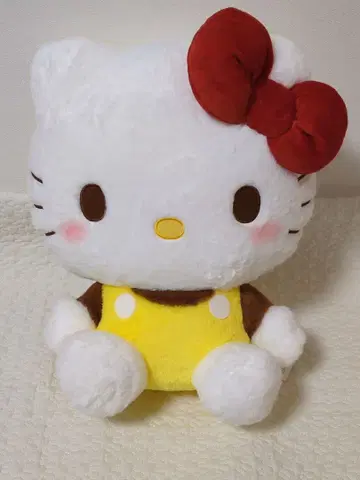 초BIG 헬로키티 푸딩 카라 인형 GJ 키티 봉제 인형