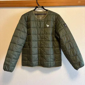 TNOC 퀼팅 자켓 M 올리브 그린