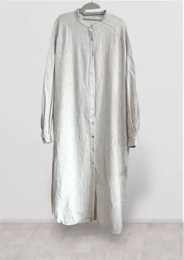 안티카 원피스 린넨 셔츠 원피스 새상품급