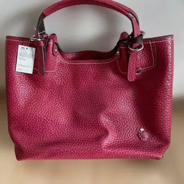 PELLE BORSA 핑크 백 미사용 새상품 택 포함