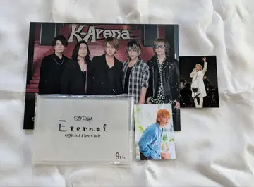 SOPHIA 굿즈 세트 뉴스레터 트레이딩 카드 앨범 마츠오카 미츠루