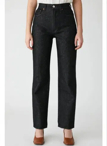 PLAIN JEANS BLK STRAIGHT 26인치