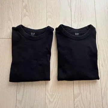 GAP 헤비 웨이트 T셔츠 S 2장 세트