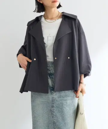 un dix cors 더블 페이스 숏코트