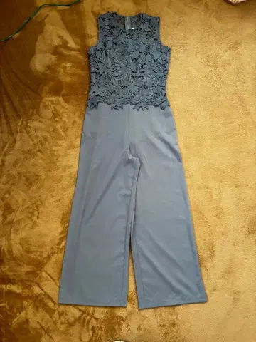 [ YIYIYICHU ] M 탁한 블루 올인원