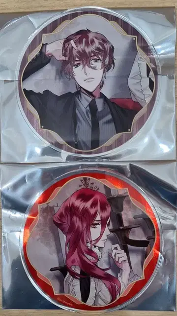 Blackish House 아크릴 코스터 그라테 우가진 미오 쿠제 카렌