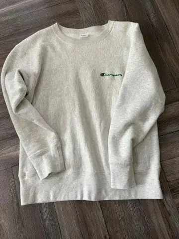 Champion 그레이 맨투맨 L 사이즈