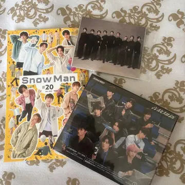 Snow Man 음악 지신 포토 카드 포함