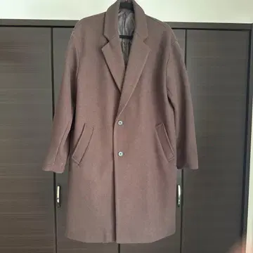 BEAMS HEAT 코트 브라운 M 사이즈