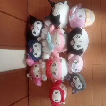 마이멜로디 쿠로미 봉제 인형 세트 약 20cm