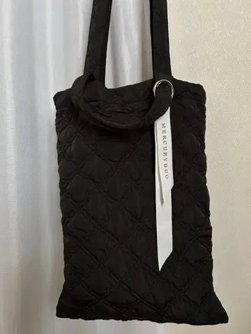 MERCURYDUO 블랙 토트백