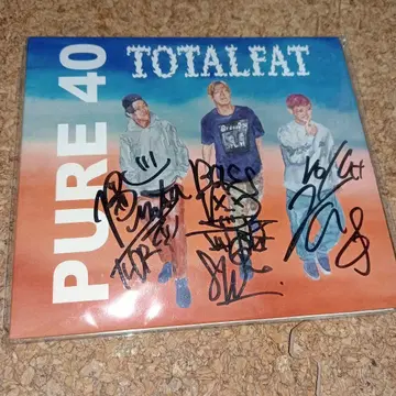TOTALFAT PURE 40 친필 사인 포함