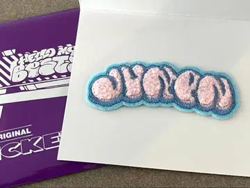 BE:FIRST 시크릿 모코모코 자수 스티커 JUNON