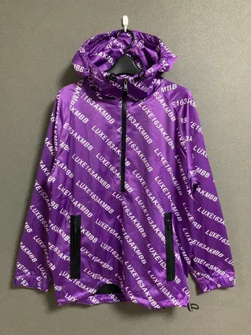 새상품 AKM LUXE163 DIAGONAL LOGO 브레이커 자켓