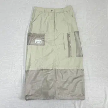 Matin Kim NYLON MIX POCKET MAXI SKIRT