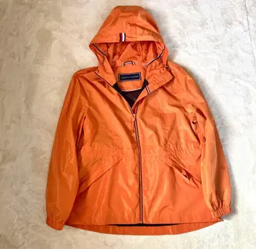 TOMMY HILFIGER 오렌지 마운틴 후드티 윈드브레이커