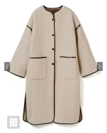 파이핑 노카라 코트