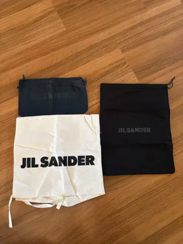 JIL SANDER 수납 봉투 3점 SET