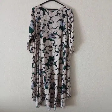 yuni 꽃무늬 롱 원피스