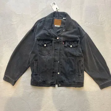 Levi's Premium 다크 그레이 데님 자켓 택 포함 새상품