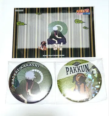 NARUTO 백가지 이야기 캔뱃지 카카시 팩 엽서