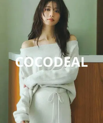 COCO DEAL 라쿤 혼 아지메 니트